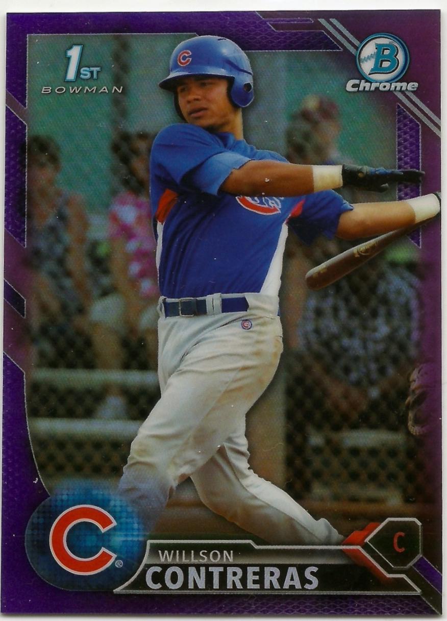 Willson Contreras [Purple Refractor] #BCP-16