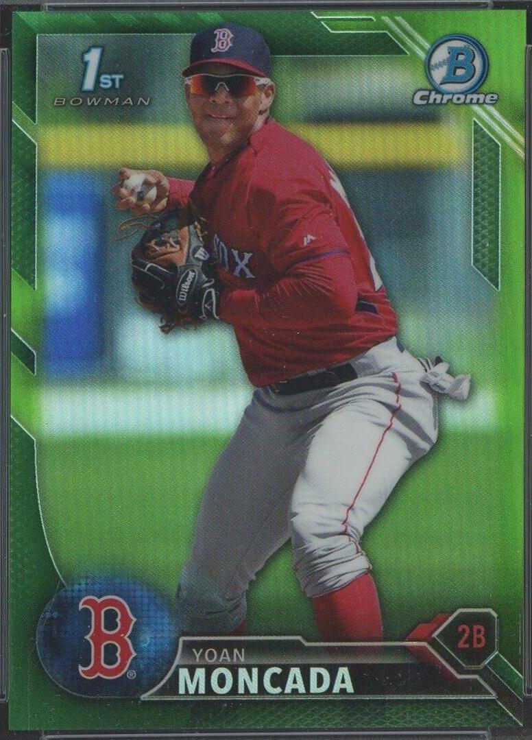 Yoan Moncada [Green Refractor] #BCP-148