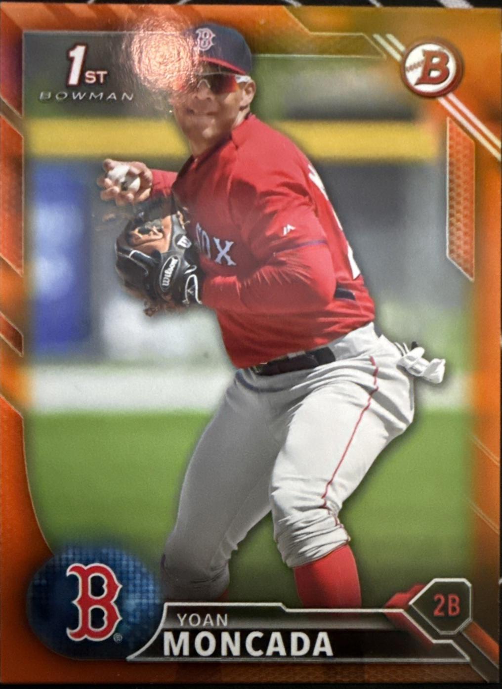 Yoan Moncada [Orange Refractor] #BCP-148