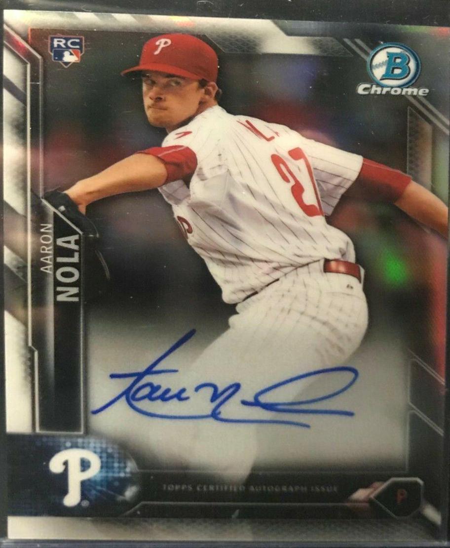 Aaron Nola [Refractor] #CRA-AN