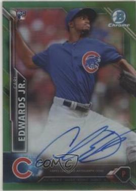 Carl Edwards Jr. [Green Refractor] #CRA-CE