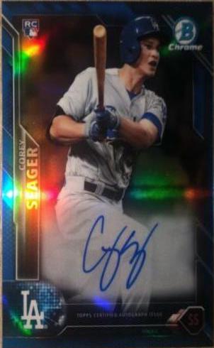 Corey Seager [Blue Refractor] #CRA-CS