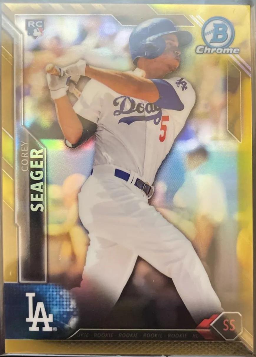 Corey Seager [Gold Refractor] #CRA-CS