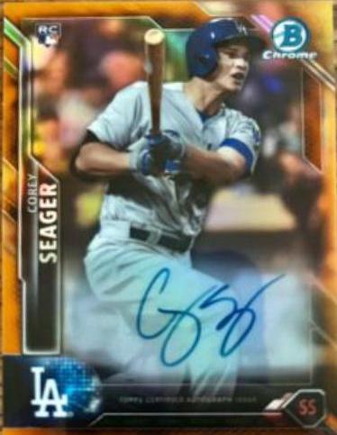 Corey Seager [Orange Refractor] #CRA-CS