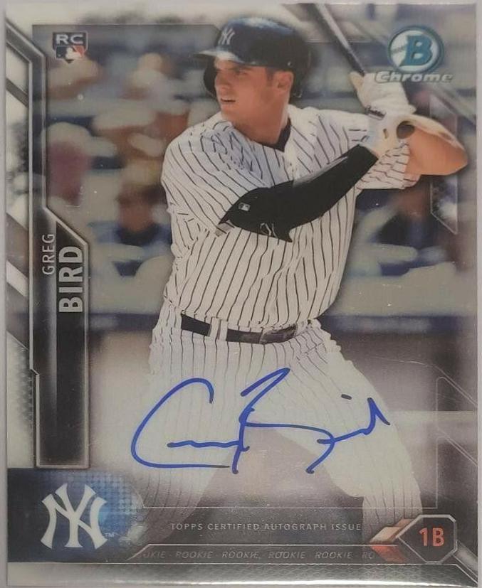 Greg Bird #CRA-GB