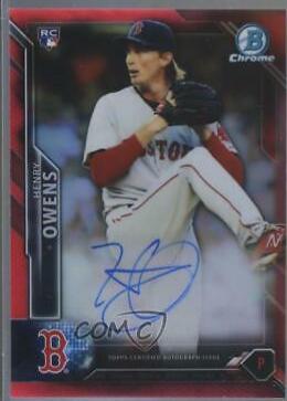 Henry Owens [Red Refractor] #CRA-HOW