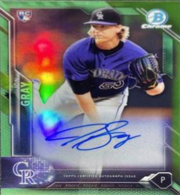 Jon Gray [Green Refractor] #CRA-JG