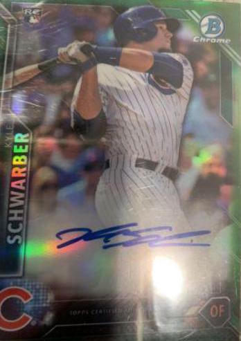 Kyle Schwarber [Green Refractor] #CRA-KS