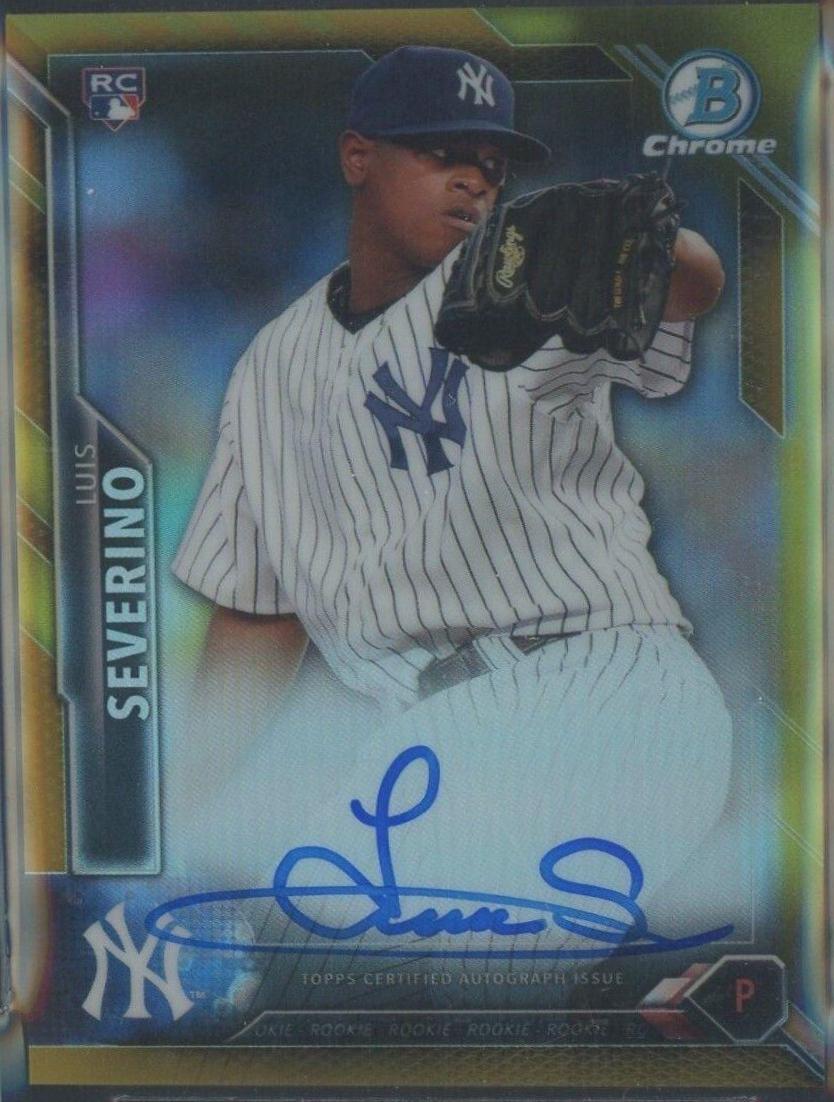 Luis Severino [Gold Refractor] #CRA-LS
