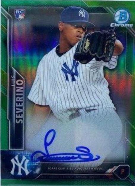 Luis Severino [Green Refractor] #CRA-LS