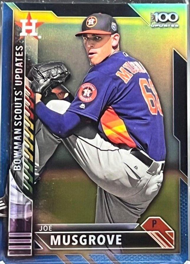 Joe Musgrove [Blue Refractor] #BSU-JM