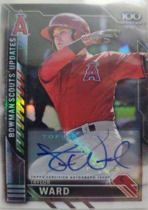 Taylor Ward [Autograph] #BSU-TW
