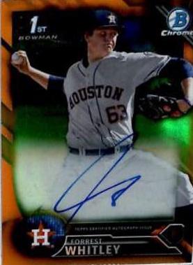 Forrest Whitley [Orange Refractor] #CDA-FW