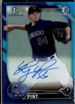 Riley Pint [Blue Refractor] #CDA-RP