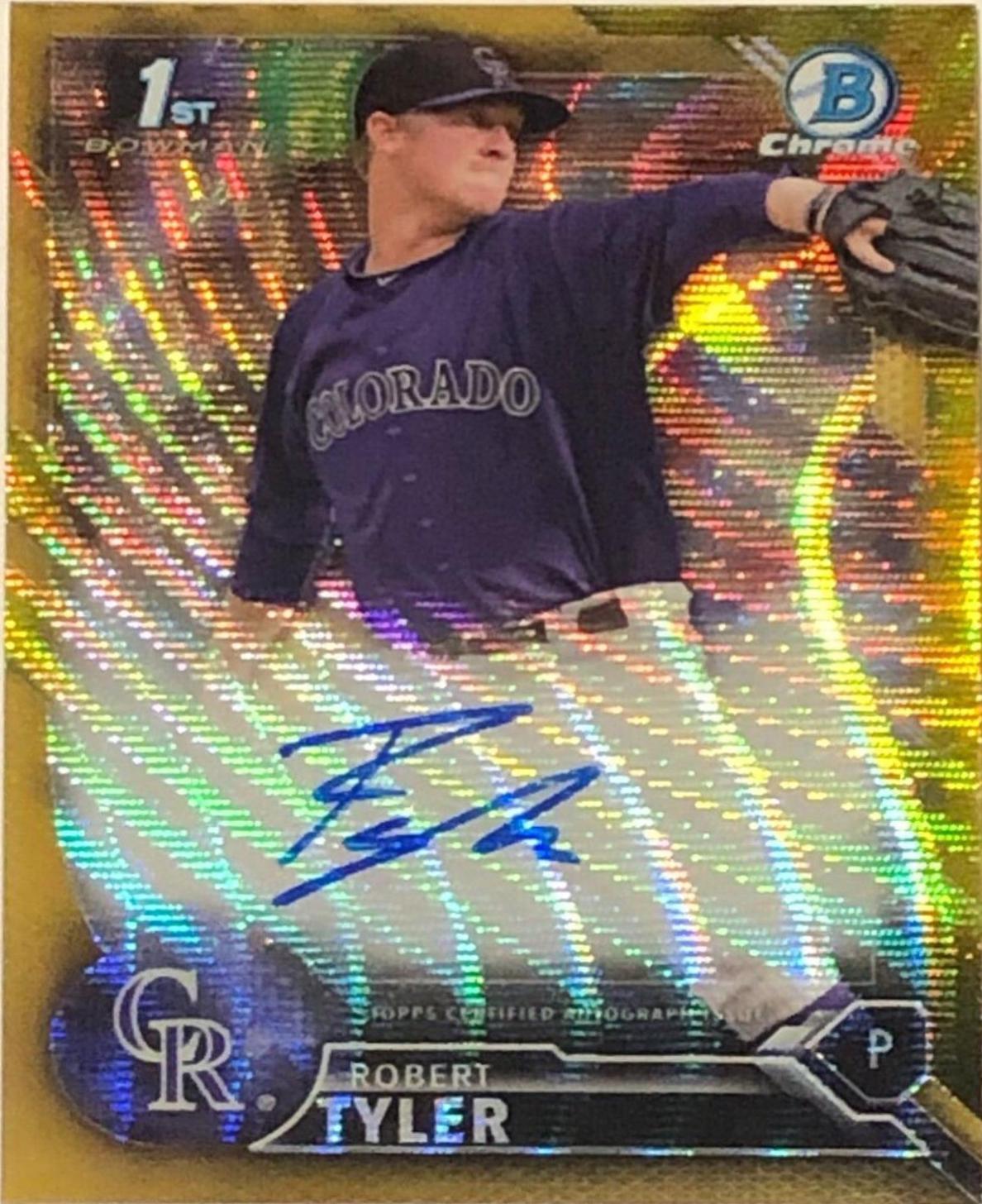Robert Tyler [Gold Wave Refractor] #CDA-RT
