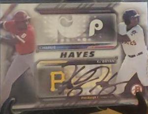 Charlie Hayes, Ke'Bryan Hayes [Autograph] #FT-H