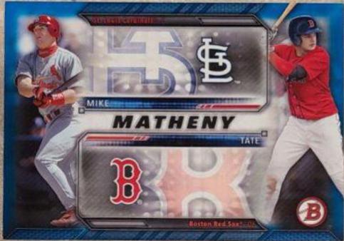 Mike Matheny, Tate Matheny [Blue] #FT-M
