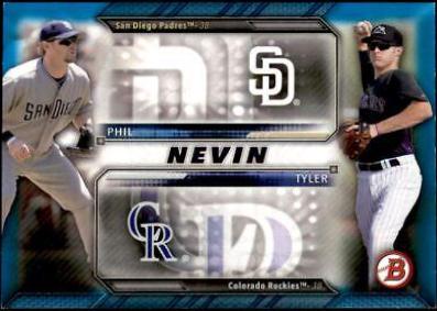 Phil Nevin, Tyler Nevin [Blue] #FT-N