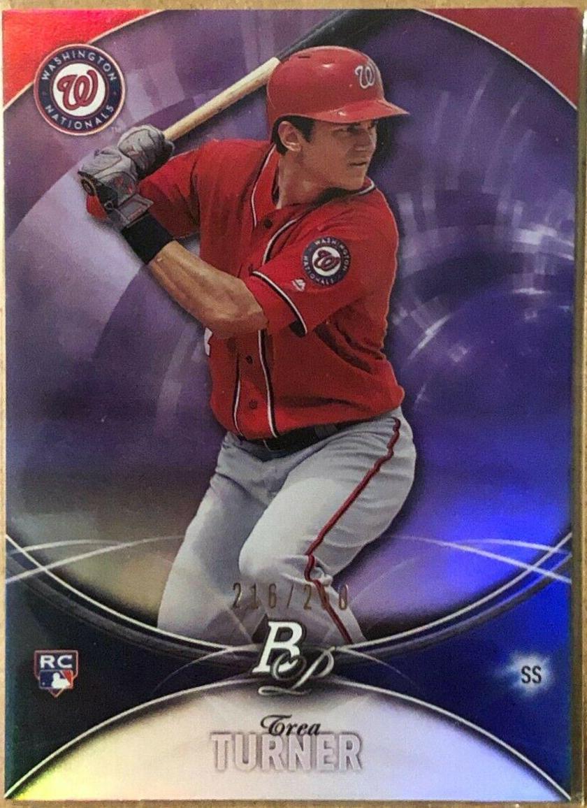 Trea Turner [Purple] #78