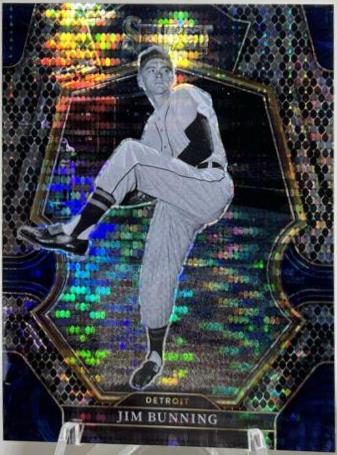 Jim Bunning [Black Snake Skin Pulsar] #155