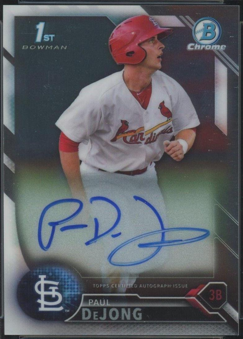 Paul DeJong [Chrome] #CPA-PD