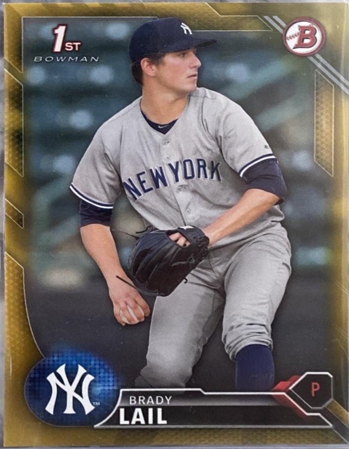Brady Lail [Gold] #BP24