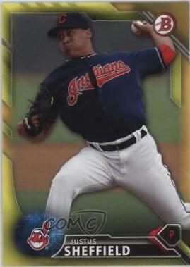 Justus Sheffield [Yellow] #BP120