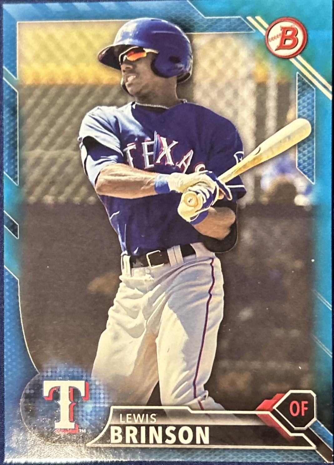 Lewis Brinson [Blue] #BP137