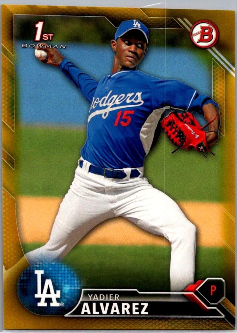 Yadier Alvarez [Gold] #BP5