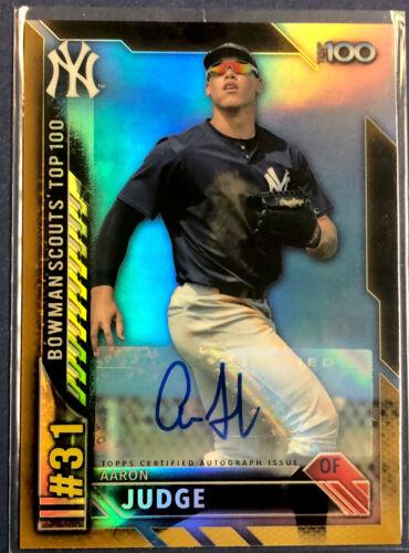 Aaron Judge [Autograph] #BTP-31