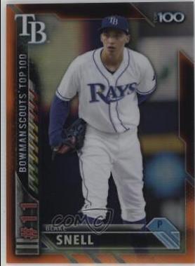 Blake Snell [Orange] #BTP-11