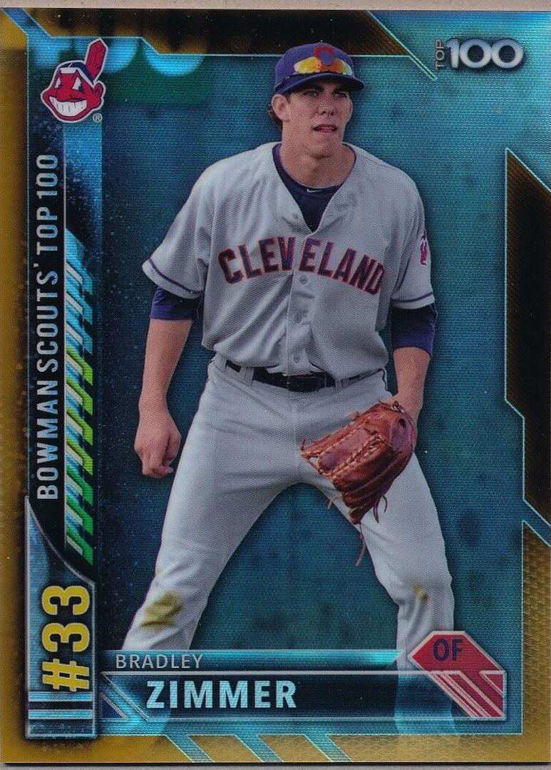 Bradley Zimmer [Gold] #BTP-33