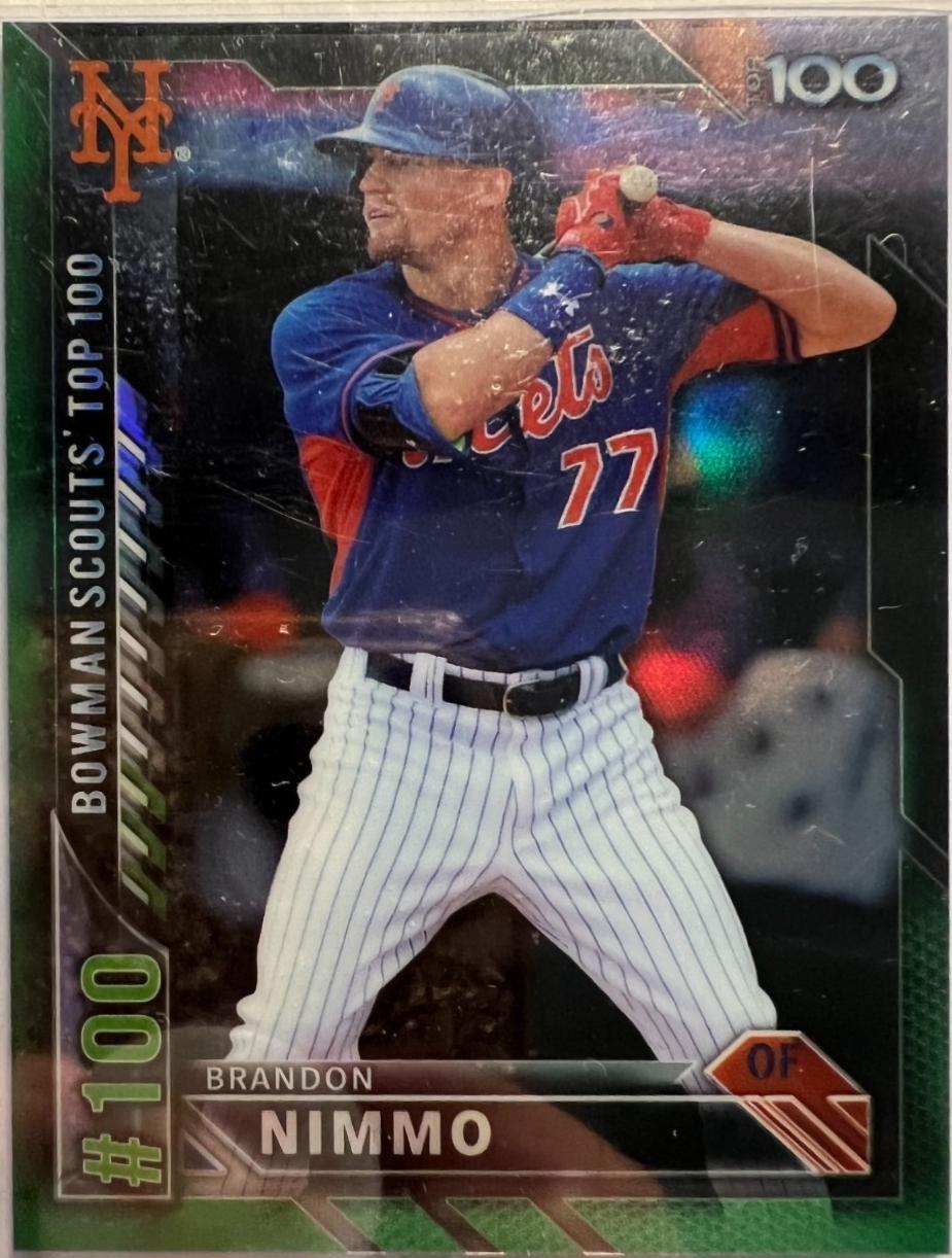 Brandon Nimmo [Green] #BTP-100