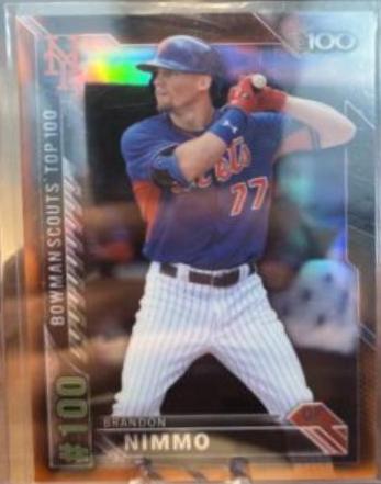 Brandon Nimmo [Orange] #BTP-100