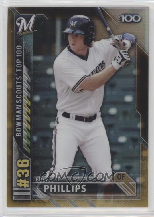 Brett Phillips [Gold] #BTP-36