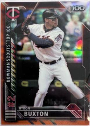Byron Buxton [Orange] #BTP-2