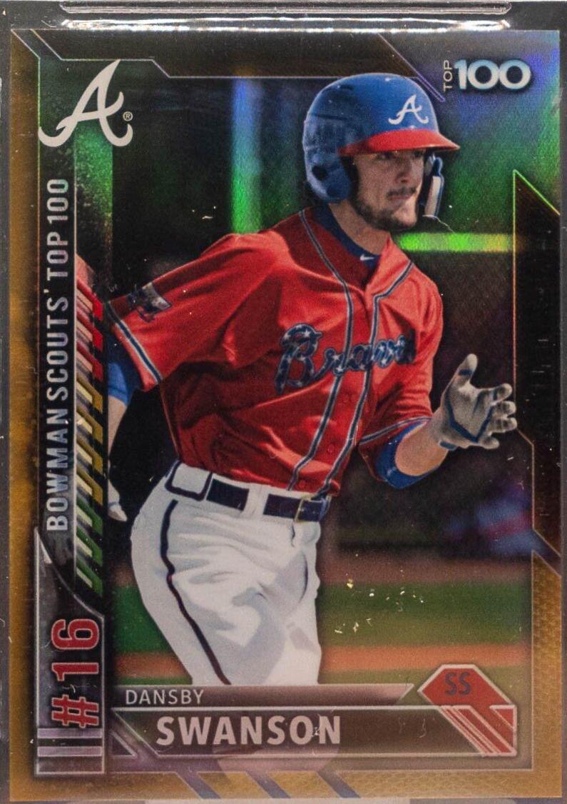 Dansby Swanson [Gold] #BTP-16