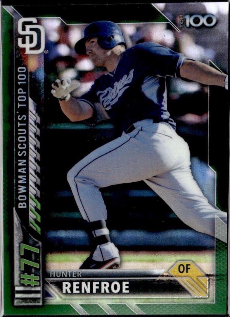 Hunter Renfroe [Green] #BTP-77