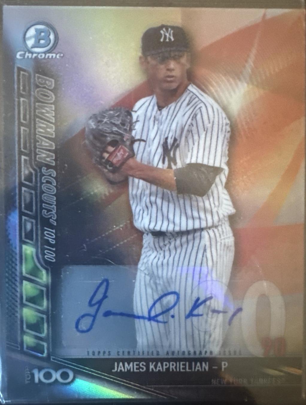 James Kaprielian [Gold] #BTP-70