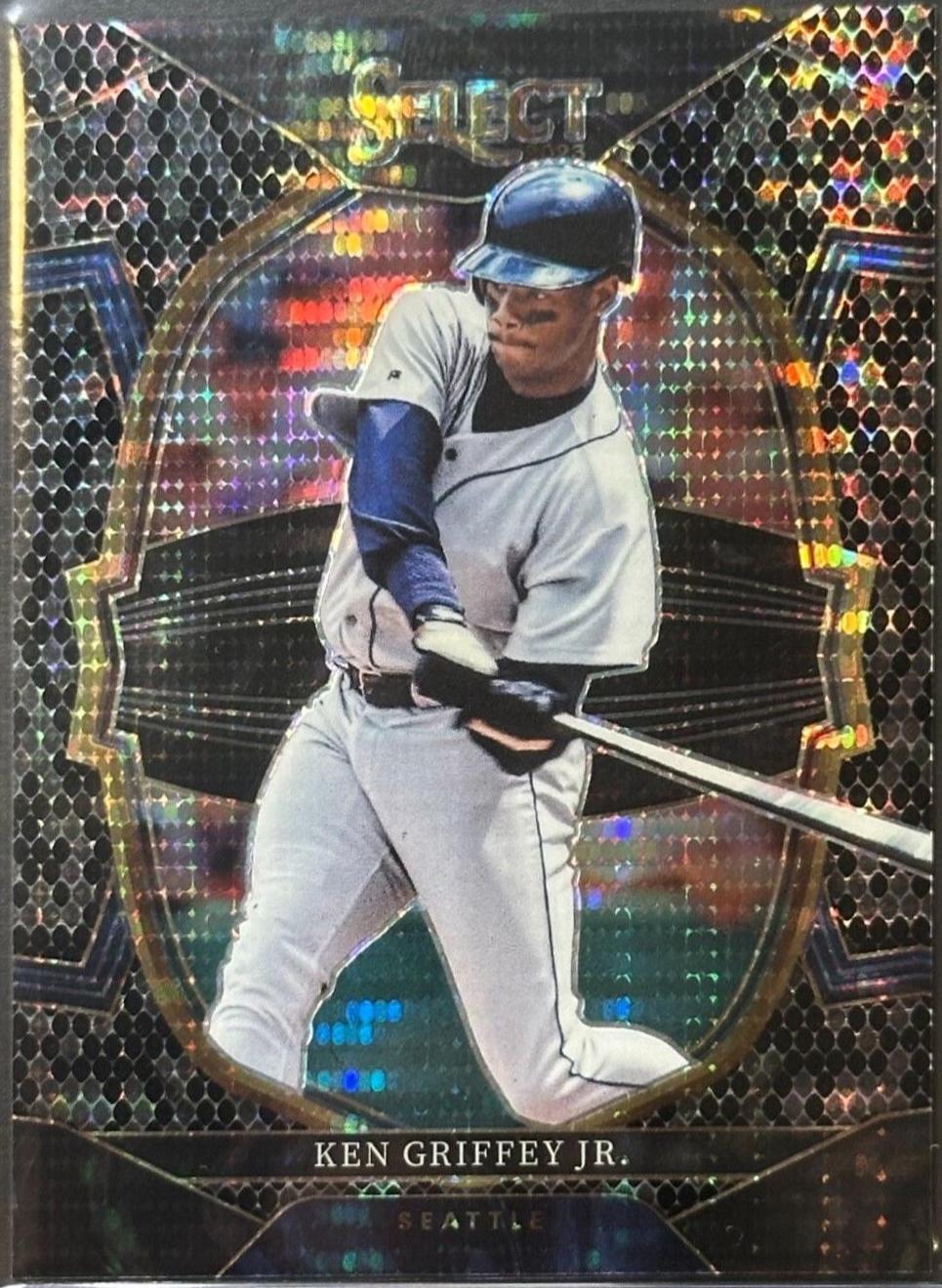 Ken Griffey Jr. [Black Snake Skin Pulsar] #63