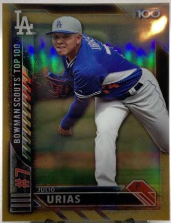 Julio Urias [Gold] #BTP-7