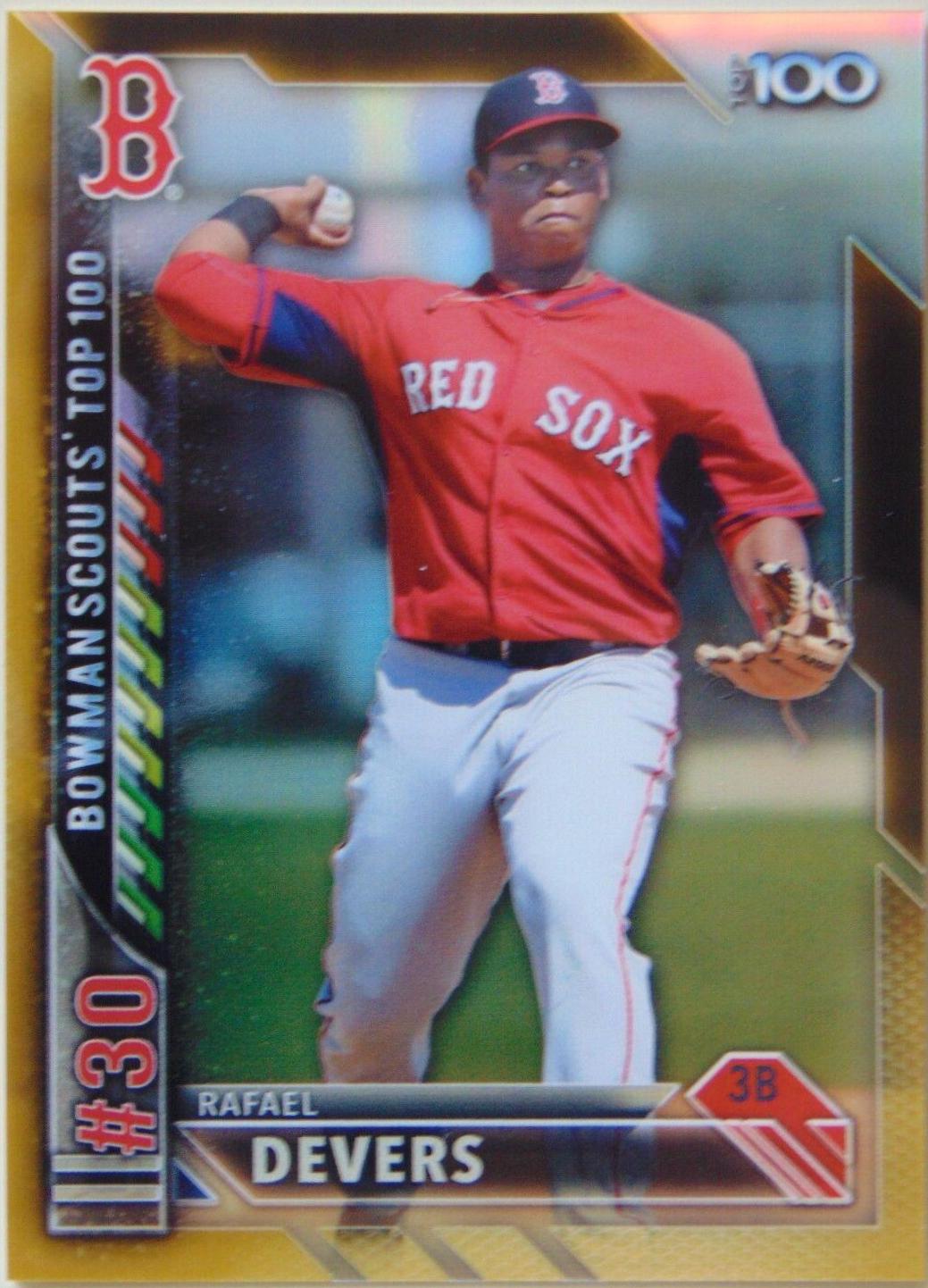 Rafael Devers [Gold] #BTP-30