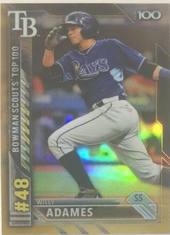 Willy Adames [Gold] #BTP-48