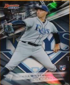 Blake Snell [Blue Refractor] #14