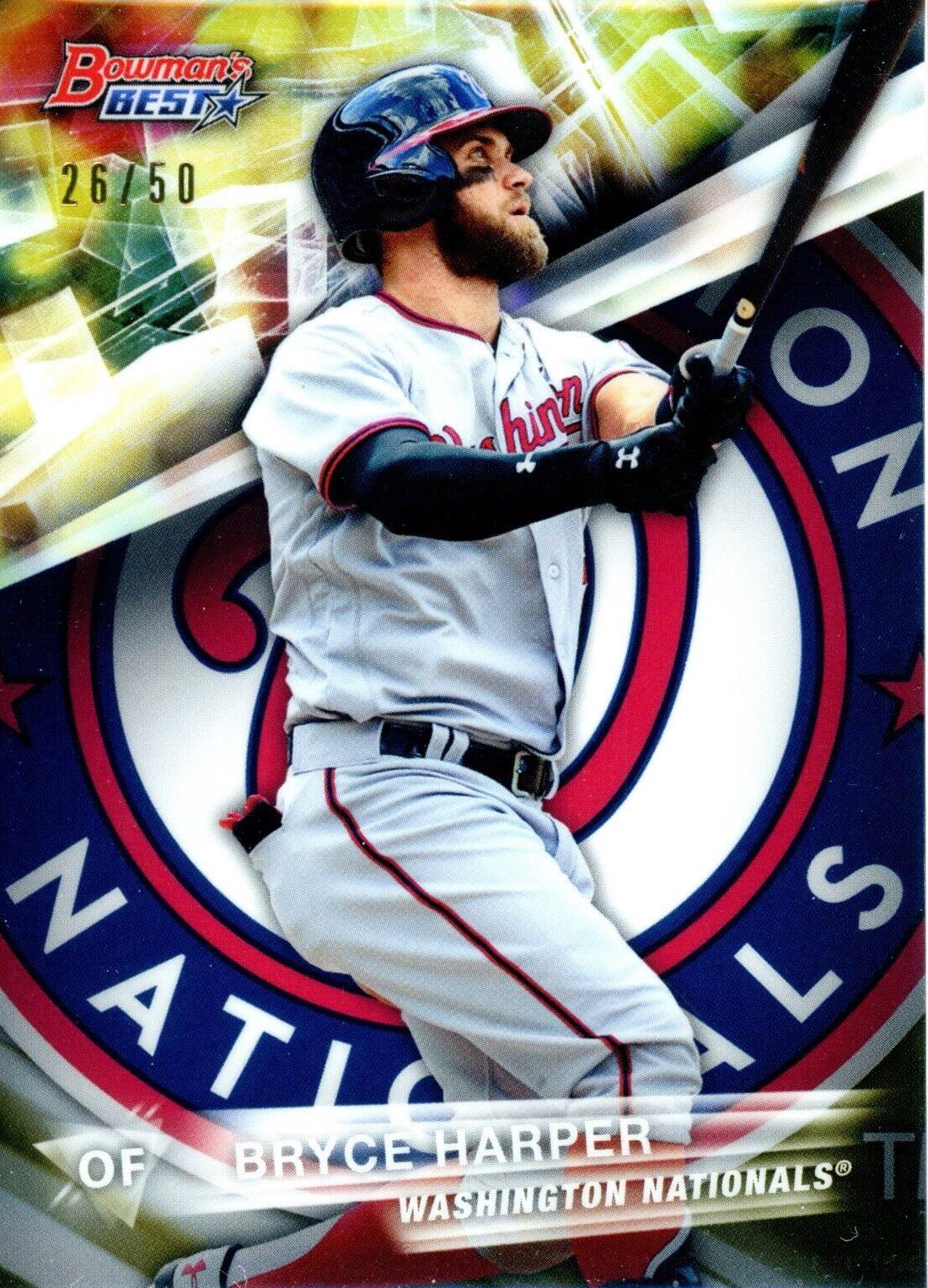 Bryce Harper [Gold Refractor] #34