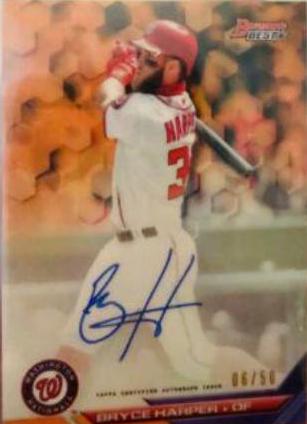 Bryce Harper [Orange Refractor] #34