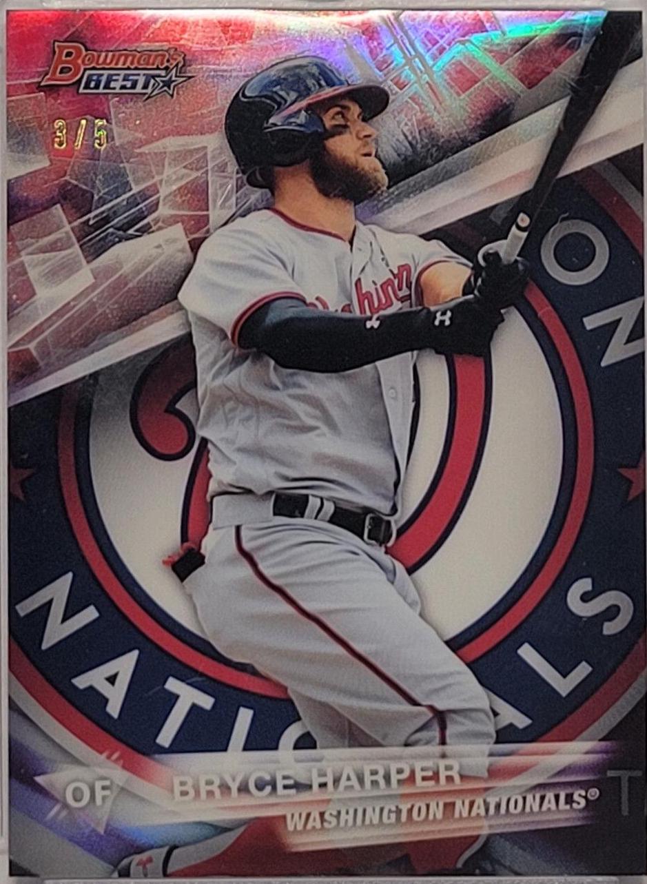 Bryce Harper [Red Refractor] #34