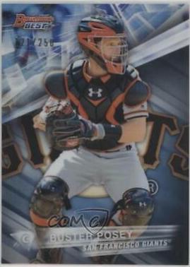 Buster Posey [Blue Refractor] #54