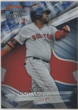 David Ortiz [Blue Refractor] #50