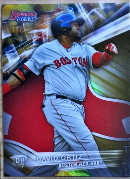 David Ortiz [Gold Refractor] #50